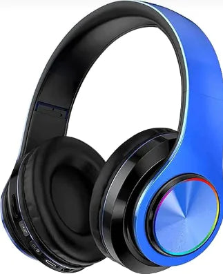 Viral Bluetooth Headphones Blue Headphones & Earbuds