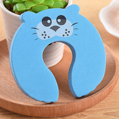 5Pcs Baby Door Stopper Hand Pinch Guard - Cartoon Animal Design Kids Protection child safety door stopper drawer stopper hinge stopper safety {{ product_collections }} {{ product_description }}