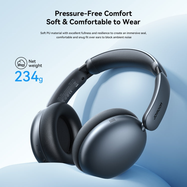 Bluetooth Headphones with Hybrid Active Noise Cancellation (ON / OFF) and Calls features Headphones & Earbuds audio Bluetooth headphones Earphone & Headset electronics electronics accessories Headphones & Earbuds Headset & Headphone Headphones Apple Accessories long macthless online JOYROOM playtime retractable