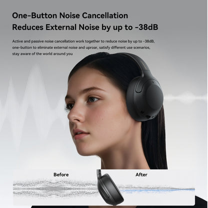 Bluetooth Wireless Headphones with Active Noise Cancellation and Calls features