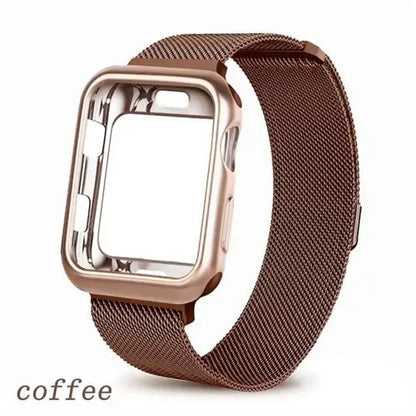 Make a Statement with Our Apple Watch Metal Bracelet Coffee 38 Millimeter Series 3 2 1 Apple Watch Bands apple apple watch apple watch band apple watch strap band bracelet iwatch mesh watch {{ product_collections }} {{ product_description }}