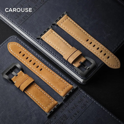 Add Personality with Our Handmade Crazy Cowhide Apple Watch Band Apple Watch Bands apple watch apple watch band apple watch strap hand made handmade new arrival nylon {{ product_collections }} {{ product_description }}