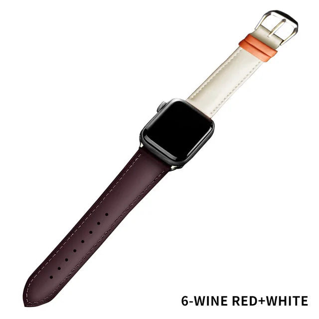 Elevate Your Style with Our Brown Leather Band for Apple Watch Apple Watch Bands apple watch apple watch band apple watch band and case apple watch strap leather leather band {{ product_collections }} {{ product_description }}