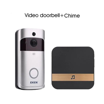 V5 Smart Door Bell | HD Video | Two-Way Audio | Advanced Home Security Option 2 UK Plug Door Bells cam recorder camera door bell door bell intelligent smart {{ product_collections }} {{ product_description }}