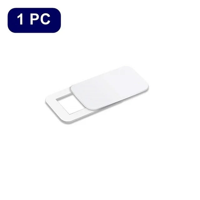 Universal Webcam Cover Shutter Square White 1pcs 7 Webcam Cover electronics Electronics & Gadgets electronics accessories laptop camera cover privacy webcam