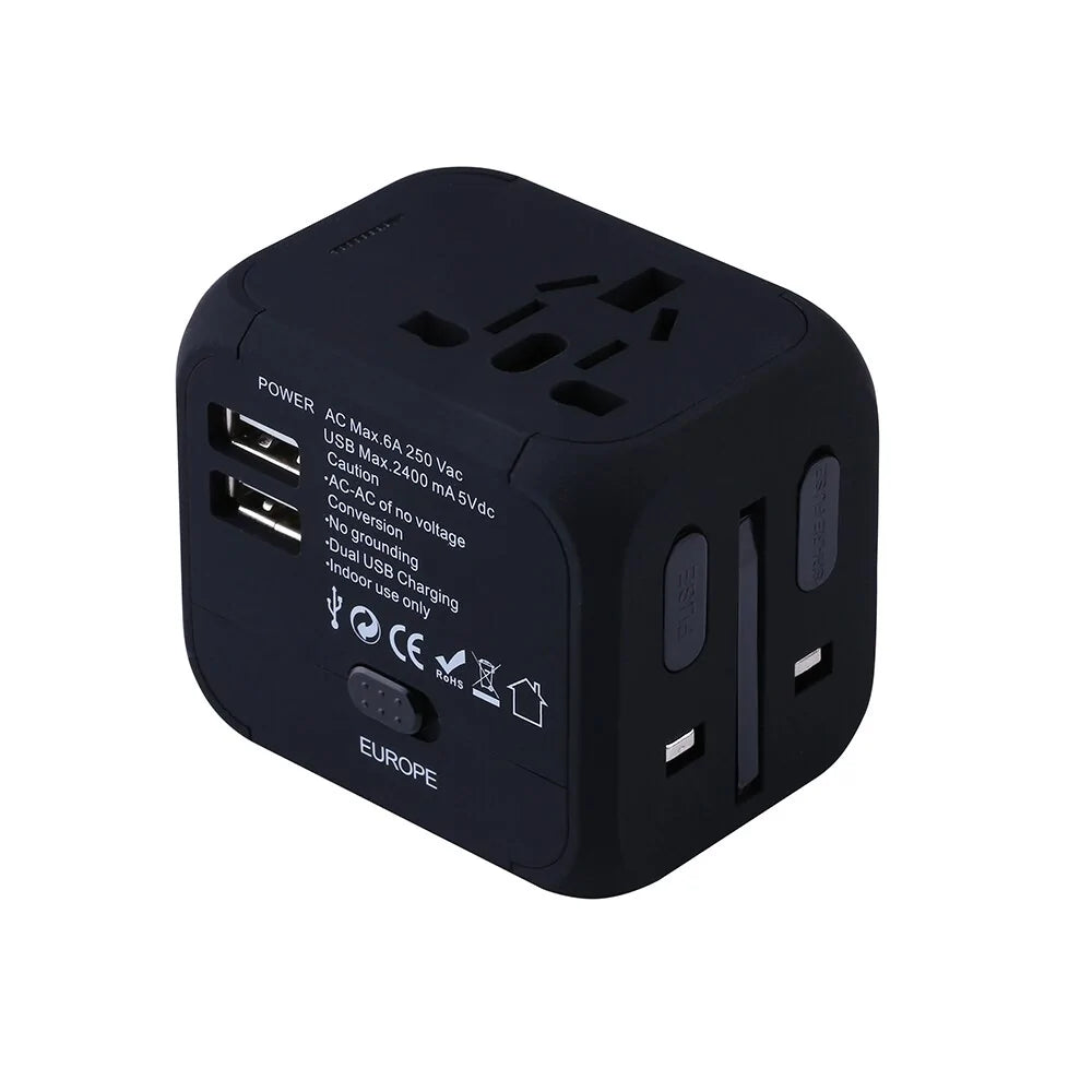 Universal Adapter Sockets Converter Adapters & Converters adapter converter electronics electronics accessories plug sockets travel travel adapter universal plug USB USB charger