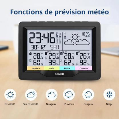 Soleo SM681 Weather Station Home and Garden electronics electronics accessories home Home & Garden Home and Garden Home Appliances living room Soleo SM681 Weather Station