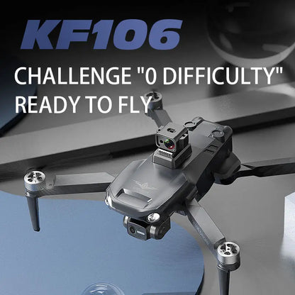 KF106MAX GPS Drone 8K HD 4K Profesional Camera 3-axis anti-shake Gimbal Obstacle Avoidance Drone KF106 Max Drones 4k 5g bluetooth 5g connection 6k 8k drone drone for video making drone with video camera matchless online RC drone with 360 video camera remote controlled drone with 360 camera versatile camera and drone video video making