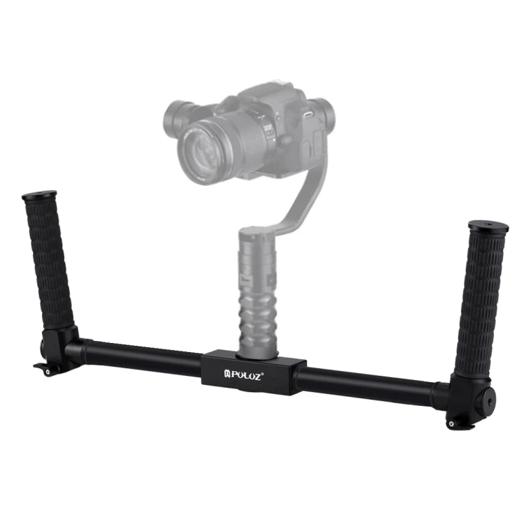 Lightweight and durable Dual Handheld Grip Aluminum Tube Stabilizer Black Gimbal Stablizers auto face tracking automatic selfie sticks blogging accessories camera stablizer electronics Gimbal handheld stablizer intelligent face tracking matchless online mobile phone accessories for blogging portable auto balance selfie stick selfie sticks tripod selfie tripod video video camera and mobile video accessories video devices video holder