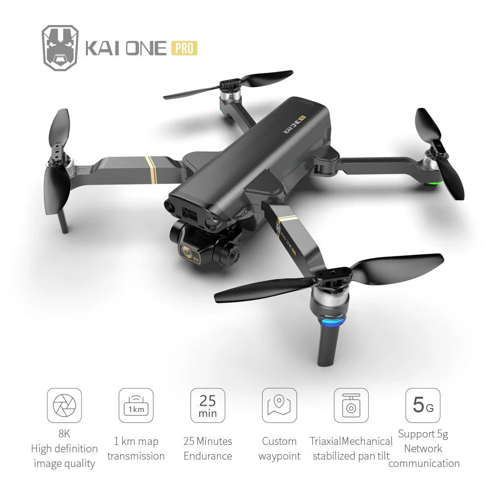 HOSHI KAI ONE Drone 8K HD Camera 3-Axis Gimbal Professional Drone Anti-Shake Photography Brushless Motor GPS Foldable Drone Drones 4k 5g bluetooth 5g connection 6k 8k drone drone for video making drone with video camera matchless online RC drone with 360 video camera remote controlled drone with 360 camera versatile camera and drone video video making