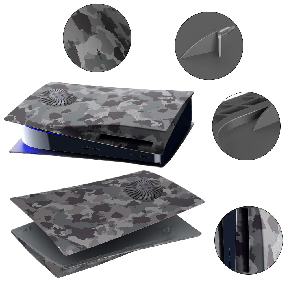 Disc Edition Console Game Accessories Protective Replacement Faceplates Cover Skins Shell Panels for PS5 PlayStation 5 PlayStation Console Skin connsole connsole cover cooling duct PlayStation PlayStation accessories PlayStation Cooling PlayStation cooling satnd PlayStation Cooling stand skin {{ product_collections }} {{ product_description }}