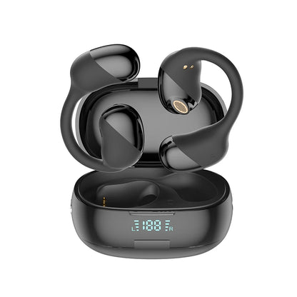 New Product Headset Waterproof Open Ear Wireless Bluetooth Earphone Manufacturer Matte black Headphones & Earbuds audio bluetooth headphones certified headphone earbud electronics in ear headphone matchless online