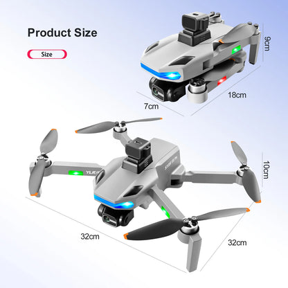 5G GPS Professional drone 4K Dual HD Camera 3-Axis Brushless motor Avoidance Optical flow Quadcopter Dron RC Drones Drones 4k video and camera drone for vlogging drone drone camera drone for video making drone with bag drone with camera 8k drone with cameras drone with video camera dual camera drone electronics RC drone with 360 video camera remote controlled drone with 360 camera versatile camera and drone video video devices video making Wide-angle Aerial Drone