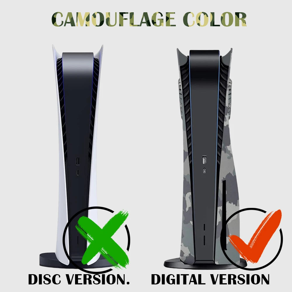 Disc Edition Console Game Accessories Protective Replacement Faceplates Cover Skins Shell Panels for PS5 PlayStation 5 PlayStation Console Skin connsole connsole cover cooling duct PlayStation PlayStation accessories PlayStation Cooling PlayStation cooling satnd PlayStation Cooling stand skin {{ product_collections }} {{ product_description }}