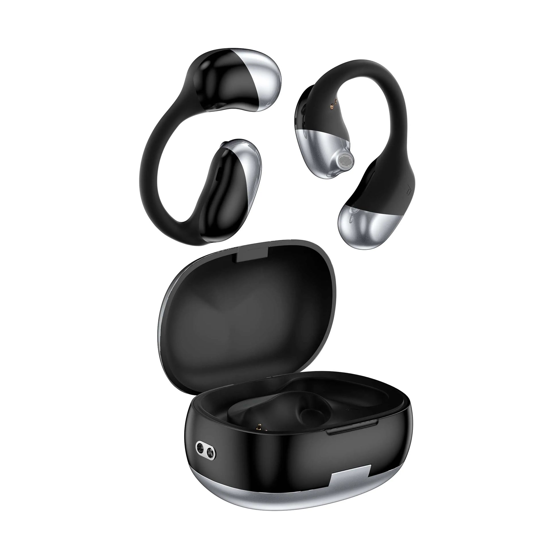 Quality Wholesale OWS Silicon Ear Hook Headset Single Ear Open-Ear Wireless Bluetooth Earphones Running Sports IPX Waterproof Black Headphones & Earbuds audio bluetooth headphones certified headphone earbud electronics in ear headphone matchless online