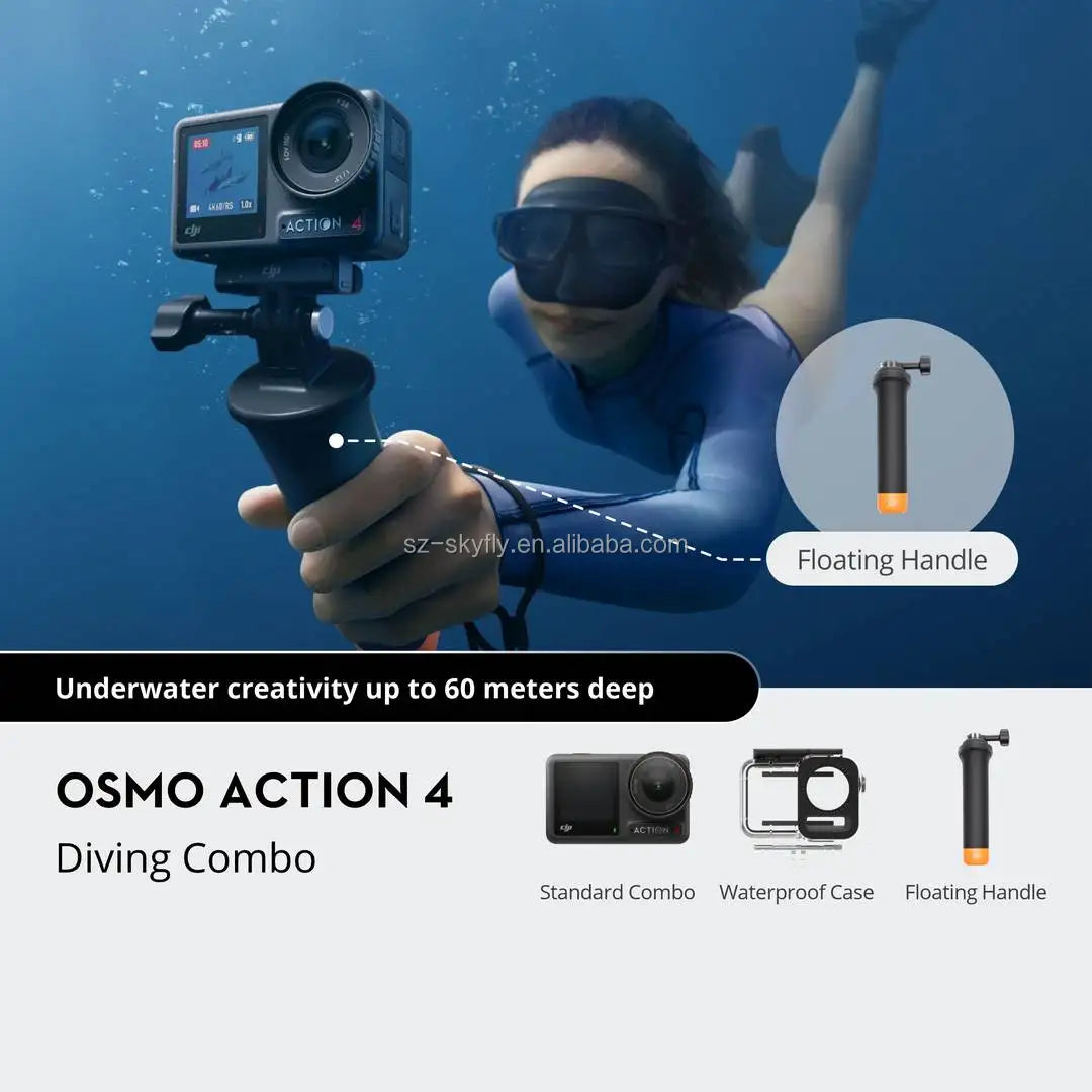 JHDDJI Osmo Action 4 Action4 Video sport 4K Camera In Stock Original OSMO Action 4 Standard Adventure Combo waterproof JHDDJI Diving Combo For Action 4 Drones auto face tracking automatic selfie sticks blogging accessories camera stablizer electronics handheld stablizer intelligent face tracking matchless online mobile phone accessories for blogging portable auto balance selfie stick selfie sticks tripod selfie tripod video video camera and mobile video accessories video devices video holder