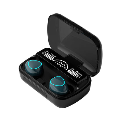 True Wireless Earbuds M10 Touch Control Waterproof 9D Stereo Sport Gaming Headset TWS 5.0 Headphone with LED Display Power Bank usb Black Headphones & Earbuds audio bluetooth headphones certified headphone earbud electronics in ear headphone matchless online