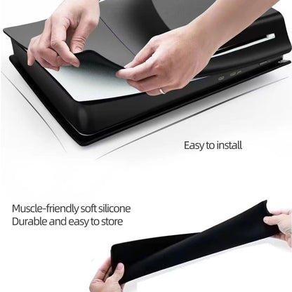 Silicone Case for PS5 Slim Console | Dust Protection Cover for Sony PlayStation 5 Slim Accessories PlayStation Console Covers connsole cover console cover cover covers PlayStation PlayStation accessories PlayStation Cooling PlayStation cooling satnd PlayStation Cooling stand skin {{ product_collections }} {{ product_description }}