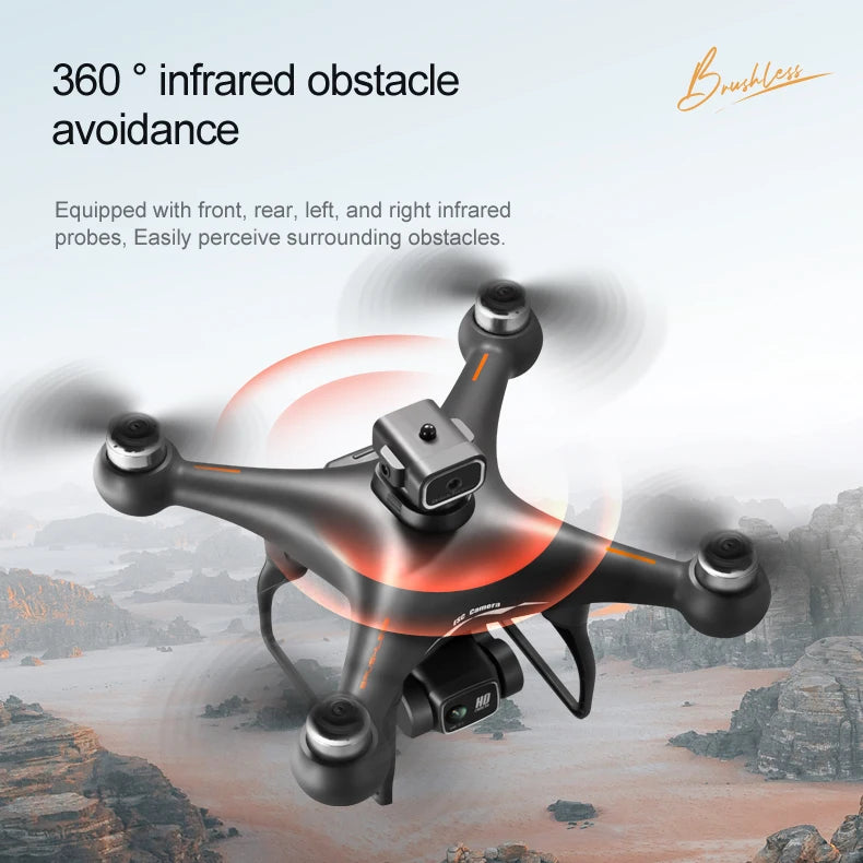 New S116 MAX RC Quadcopter Profissional Obstacle Avoidance Drone Dual Camera 4K Optical Flow Brushless Motor Dron Helicopter Drones 4k 5g bluetooth 5g connection 6k 8k drone drone for video making drone with video camera matchless online RC drone with 360 video camera remote controlled drone with 360 camera versatile camera and drone video video making