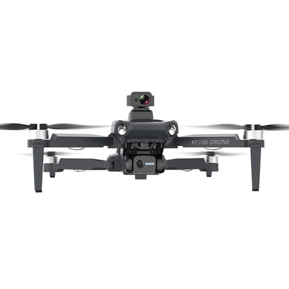 New KF106 Drone 3-Axis 6K Camera 25 mins drone with camera 4K Brushless Motor Obstacle Avoidance Professional Quadcopter Drones 4k 5g bluetooth 5g connection 6k 8k drone drone for video making drone with video camera matchless online RC drone with 360 video camera remote controlled drone with 360 camera versatile camera and drone video video making