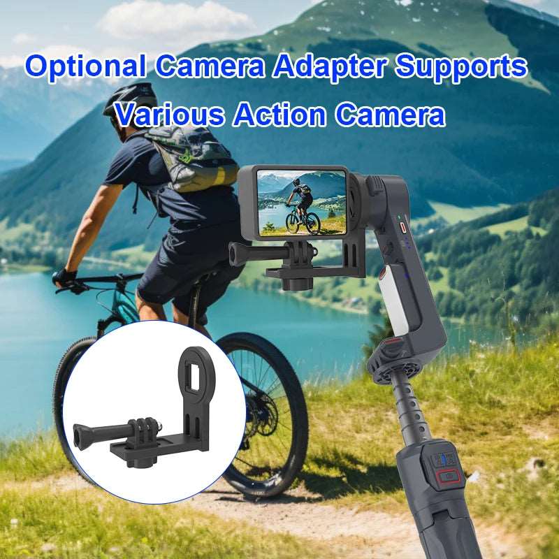 A10 Wireless control Selfie Stick Tripod Handheld Camera Gimbal Stabilizer with LED Fill Light Support Inception Gimbal Stablizers auto face tracking automatic selfie sticks blogging accessories camera stablizer electronics Gimbal handheld stablizer intelligent face tracking matchless online mobile phone accessories for blogging portable auto balance selfie stick selfie sticks tripod selfie tripod video video camera and mobile video accessories video devices video holder