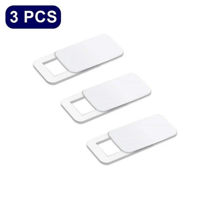 Universal Webcam Cover Shutter Square White 3pcs 8 Webcam Cover electronics Electronics & Gadgets electronics accessories laptop camera cover privacy webcam