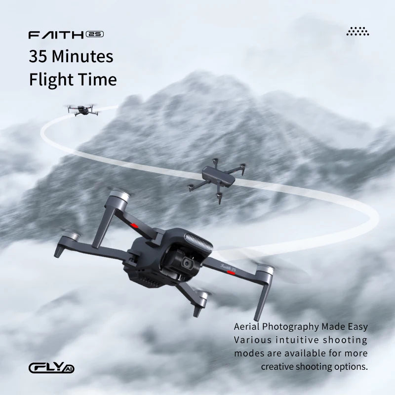 NEW Faith2s Faith 2s 7km HD Video Transmission 35 mins flight time EIS professional drones with 4k camera and gps mini drone Drones 4k 5g bluetooth 5g connection 6k 8k drone drone for video making drone with video camera matchless online RC drone with 360 video camera remote controlled drone with 360 camera versatile camera and drone video video making