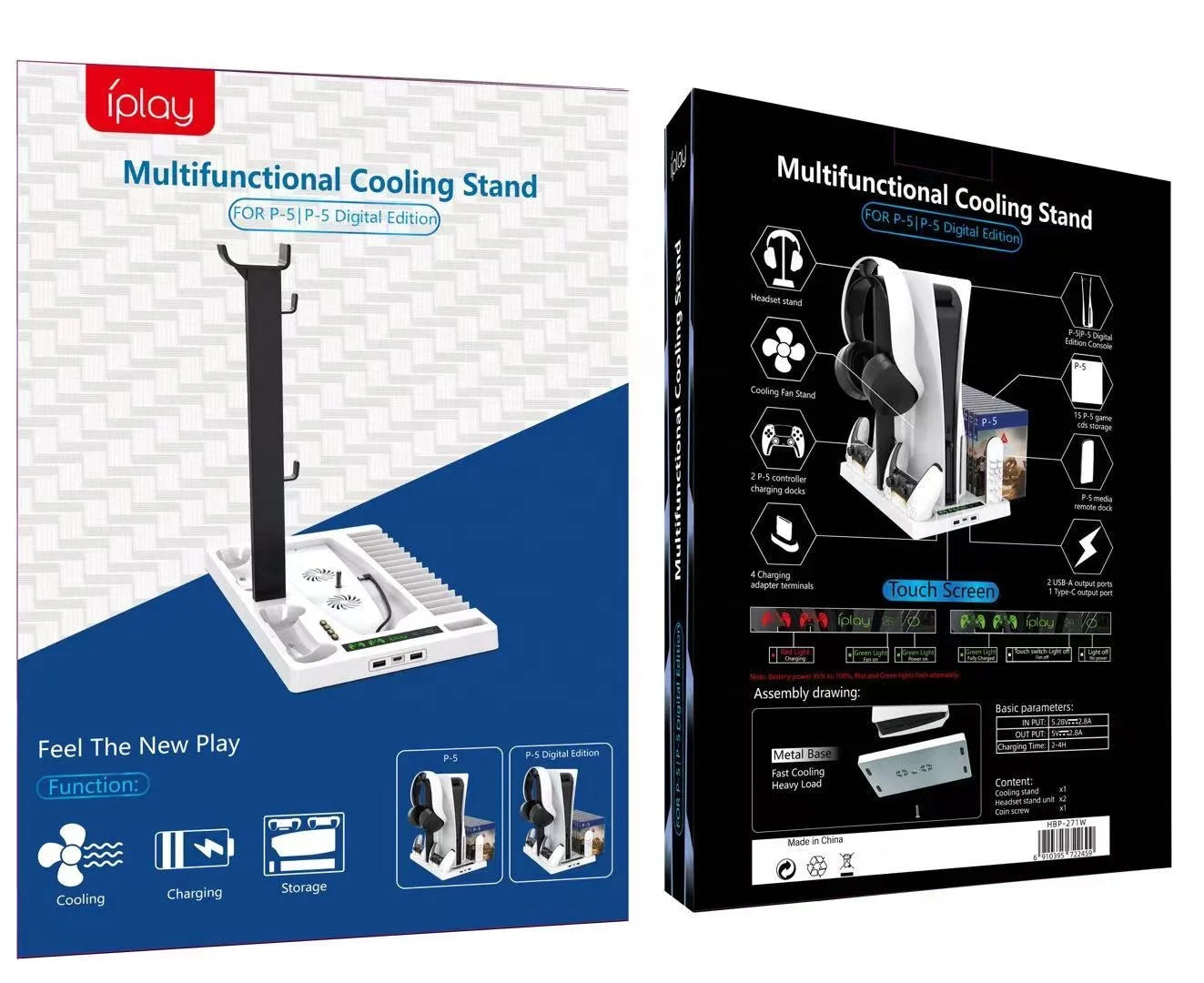 Multifunctional Cooling Stand Charger Station for PS5 | Dual Controller Charging Dock with 3 USB HUBS | PlayStation 5 Accessories PlayStation Cooling Station Cooling Station dual charger Dual Controller Charging PlayStation PlayStation accessories PlayStation Cooling PlayStation cooling satnd PlayStation Cooling stand {{ product_collections }} {{ product_description }}