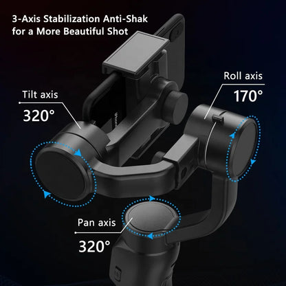 Tripod Selfie Stick Handheld Anti-shake F8 Mobile Phone Smart Gimbal 3 Axis Camera Video Stabilizers for Photography Gimbal Stablizers auto face tracking automatic selfie sticks blogging accessories camera stablizer electronics Gimbal handheld stablizer intelligent face tracking matchless online mobile phone accessories for blogging portable auto balance selfie stick selfie sticks tripod selfie tripod video video camera and mobile video accessories video devices video holder