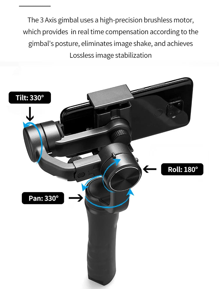 Portable 360 Degree Foldable Tripod Detachable BT Remote Control Selfie Stick with Gimbal Stabilizer For Cell Phone Gimbal Stablizers auto face tracking automatic selfie sticks blogging accessories camera stablizer electronics Gimbal handheld stablizer intelligent face tracking matchless online mobile phone accessories for blogging portable auto balance selfie stick selfie sticks tripod selfie tripod video video camera and mobile video accessories video devices video holder