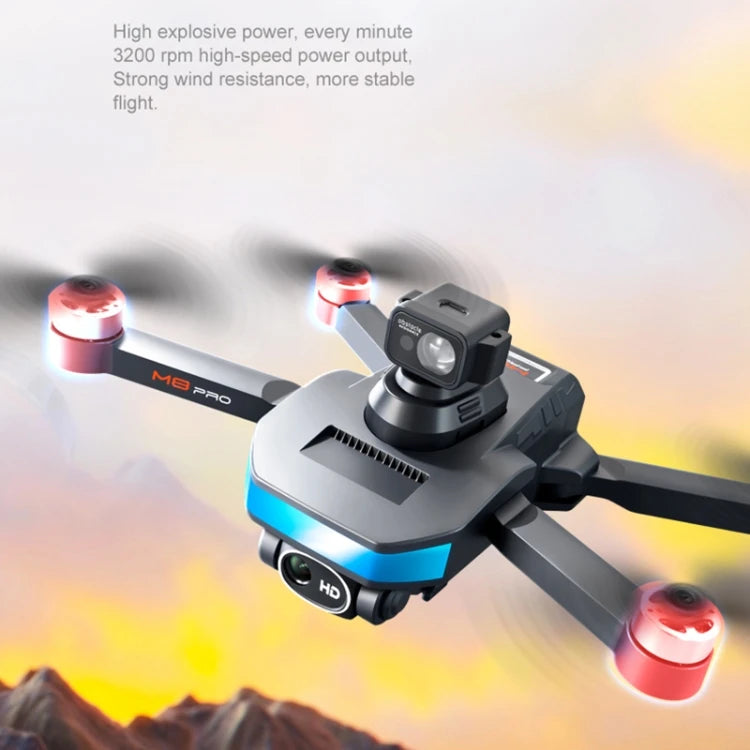 M8 Pro 6K Dual Camera Brushless GPS 6-Axis Gyroscope 5G Laser Obstacle Avoidance Remote Control Aerial Drone Drones 4k 5g bluetooth 5g connection 6k 8k drone drone for video making drone with video camera matchless online RC drone with 360 video camera remote controlled drone with 360 camera versatile camera and drone video video making