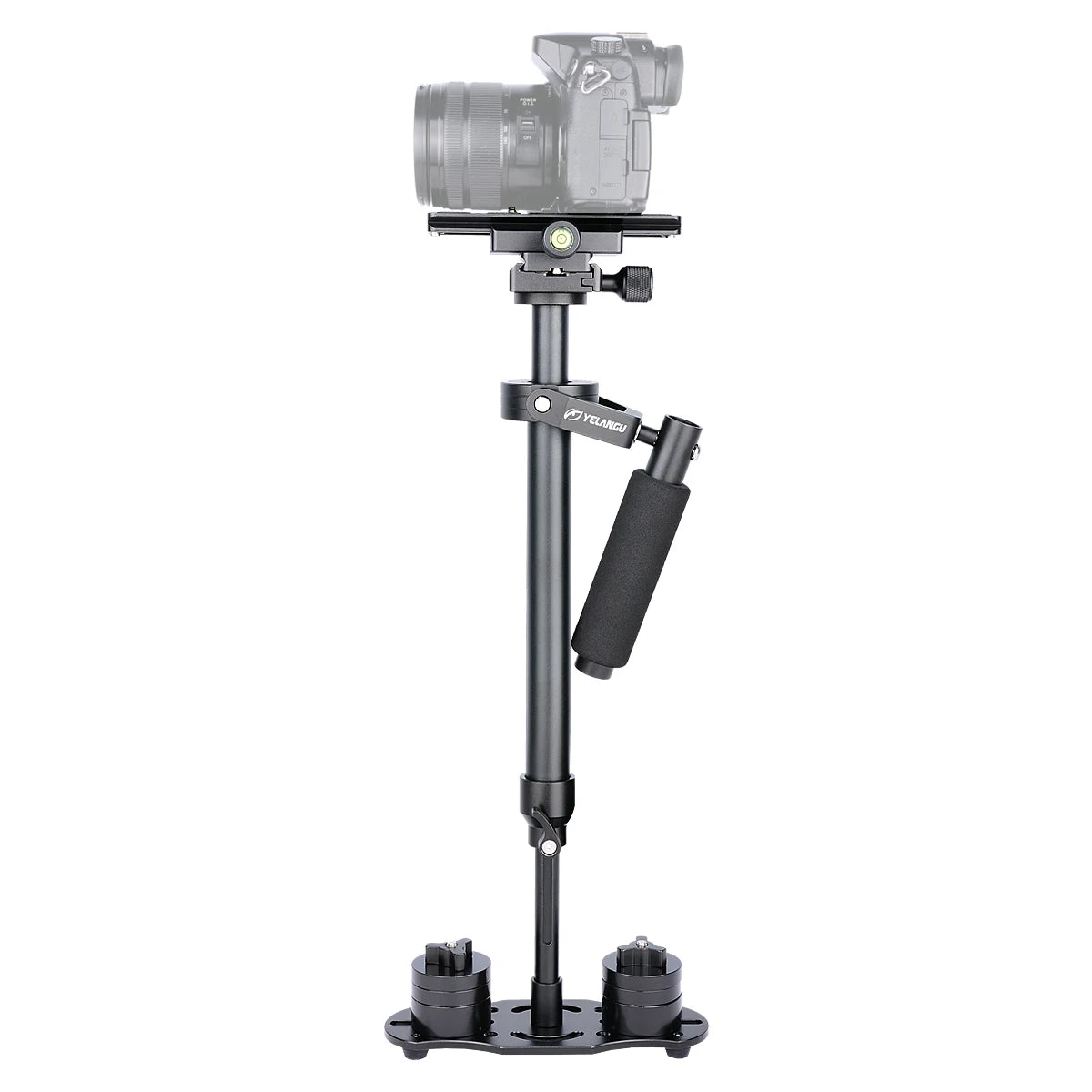 Lightweight Aluminum Handle Gimbal Stabilizer Steadycam Tripods & Monopods auto face tracking automatic selfie sticks blogging accessories camera stablizer electronics handheld stablizer intelligent face tracking matchless online mobile phone accessories for blogging portable auto balance selfie stick selfie sticks tripod selfie tripod video video camera and mobile video accessories video devices video holder