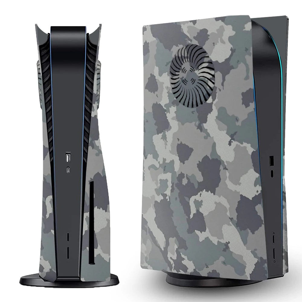 Disc Edition Console Game Accessories Protective Replacement Faceplates Cover Skins Shell Panels for PS5 PlayStation 5 Camo-Disc Version PlayStation Console Skin connsole connsole cover cooling duct PlayStation PlayStation accessories PlayStation Cooling PlayStation cooling satnd PlayStation Cooling stand skin {{ product_collections }} {{ product_description }}