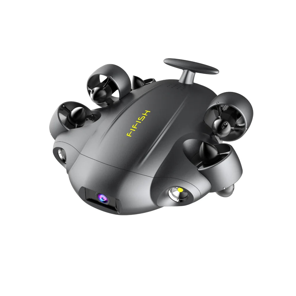 [US/EU warehouse]New Arrival Fifish V6E V6 Expert Underwater Drone Six Thruster Diving Drone ROV 4K UHD VR Flight Drones 4k 5g bluetooth 5g connection 6k 8k drone drone for video making drone with video camera matchless online RC drone with 360 video camera remote controlled drone with 360 camera versatile camera and drone video video making