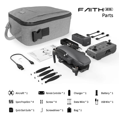 NEW Faith2s Faith 2s 7km HD Video Transmission 35 mins flight time EIS professional drones with 4k camera and gps mini drone Drones 4k 5g bluetooth 5g connection 6k 8k drone drone for video making drone with video camera matchless online RC drone with 360 video camera remote controlled drone with 360 camera versatile camera and drone video video making