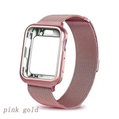 Make a Statement with Our Apple Watch Metal Bracelet Pink Gold 42 Millimeter Series 3 2 1 Apple Watch Bands apple apple watch apple watch band apple watch strap band bracelet iwatch mesh watch {{ product_collections }} {{ product_description }}