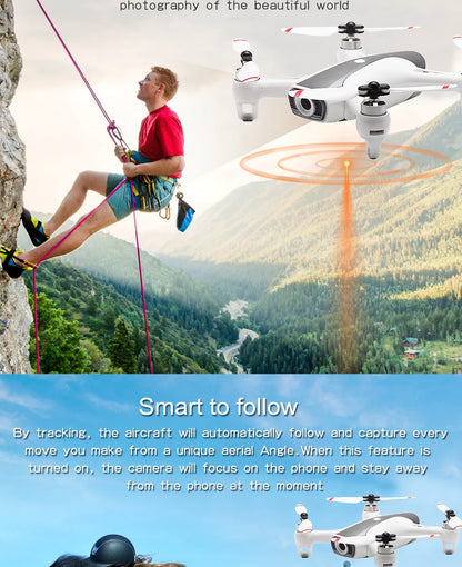 Drone GPS 5G Wifi With 1080P HD Adjustable Camera Following Me Professional Drone