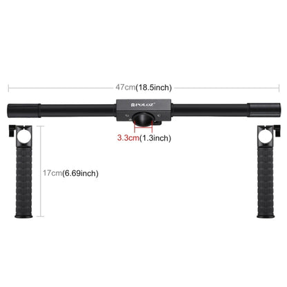 Lightweight and durable Dual Handheld Grip Aluminum Tube Stabilizer Gimbal Stablizers auto face tracking automatic selfie sticks blogging accessories camera stablizer electronics Gimbal handheld stablizer intelligent face tracking matchless online mobile phone accessories for blogging portable auto balance selfie stick selfie sticks tripod selfie tripod video video camera and mobile video accessories video devices video holder