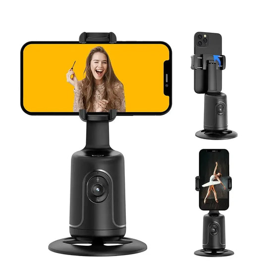 Mini Handheld Camcorders Camera Stabilizer Auto Smart Shooting Selfie Stick 360 Rotation Shot Tripod Tracking