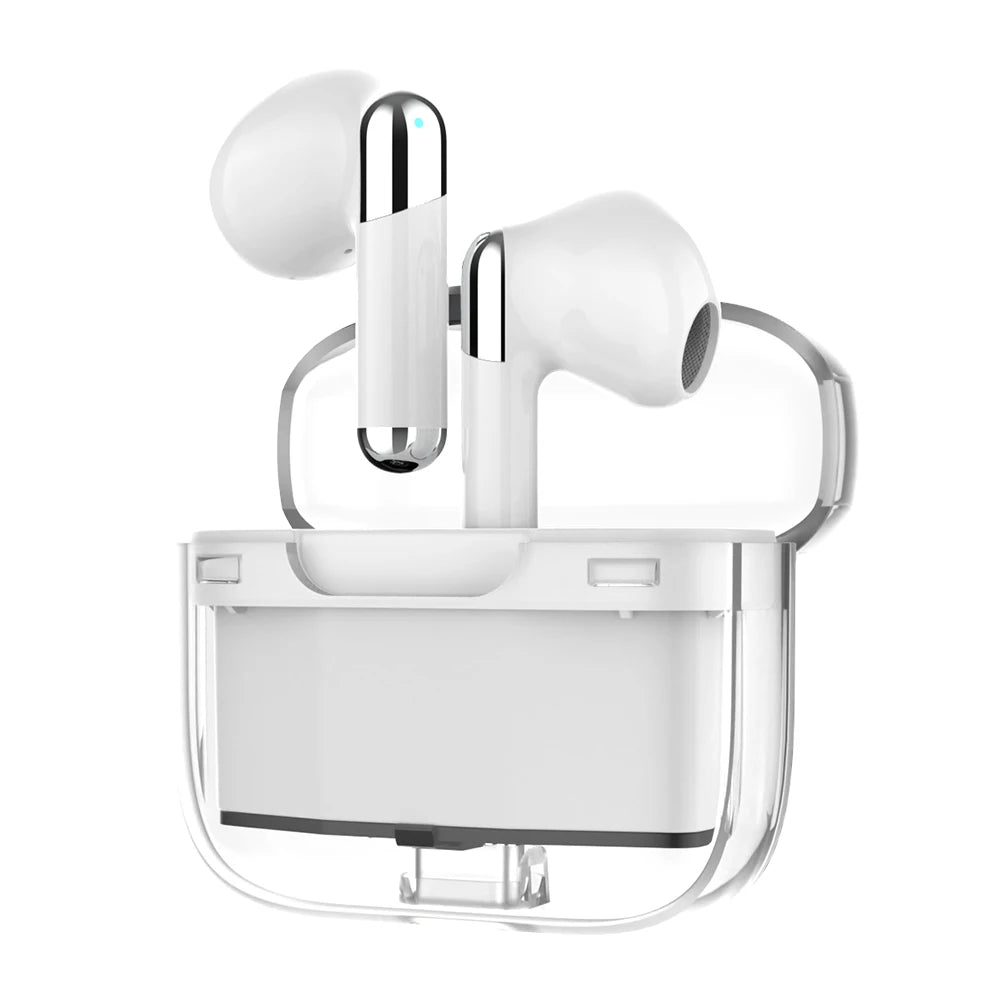 Noise Canceling Earbud ENC Phone Call Function Bluetooth Earphone Transparent Headset Headphones & Earbuds audio bluetooth headphones certified headphone earbud electronics in ear headphone matchless online