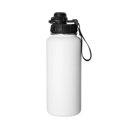 32oz Stainless Steel Insulated Sports Water Bottle Wide Mouth Fast Shipping Gym Outdoor Activity Friendly Boiling Applicable 32oz White Water Bottles dinning dinning table insulated water bottle matchless matchless online matchlessonline new design water bottle Sports Water Bottles stainless steel water bottle Water Bottles