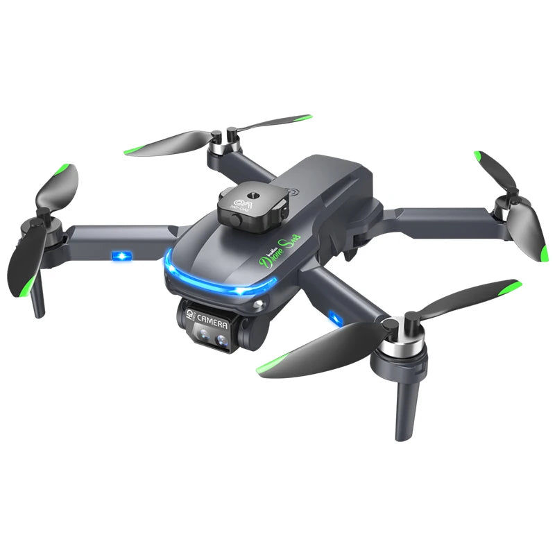 S118 Drone with 4K Professional Dual Camera 5G WIFI 360 Obstacle Avoidance FPV Brushless Motor RC Quadcopter Mini Drone Drones 4k 5g bluetooth 5g connection 6k 8k drone drone for video making drone with video camera matchless online RC drone with 360 video camera remote controlled drone with 360 camera versatile camera and drone video video making