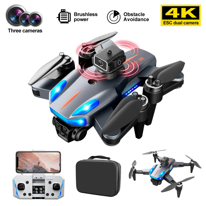 5G GPS Obstacle Avoidance Brushless Foldable Quadcopter / Drone RC 1.2KM K911 SE Drone with Professional Dual HD camera