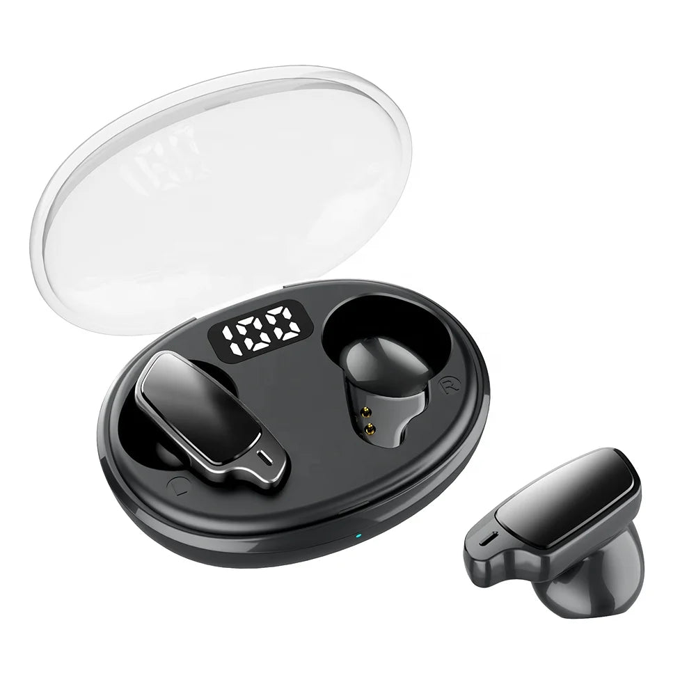 Trulyway J152 True Wireless Earbuds Led Power Display Earphone Invisible Wireless TWS Bluetooth Earphones 5.1 Headphones & Earbuds audio bluetooth headphones certified headphone earbud electronics in ear headphone matchless online