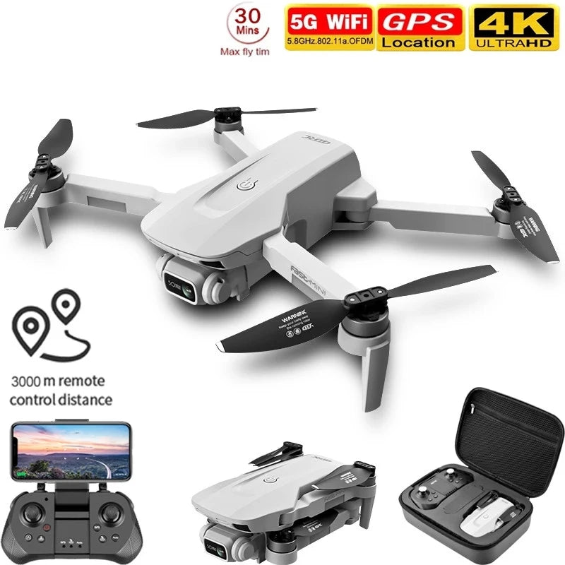 Hot selling Professional F8 5G HD 4K Camera 2KM Image Transmission Brushless Motor Foldable Quadcopter RC GPS Drone Drones 4k 5g bluetooth 5g connection 6k 8k drone drone for video making drone with video camera matchless online RC drone with 360 video camera remote controlled drone with 360 camera versatile camera and drone video video making