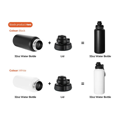 32oz Stainless Steel Insulated Sports Water Bottle Wide Mouth Fast Shipping Gym Outdoor Activity Friendly Boiling Applicable Water Bottles dinning dinning table insulated water bottle matchless matchless online matchlessonline new design water bottle Sports Water Bottles stainless steel water bottle Water Bottles