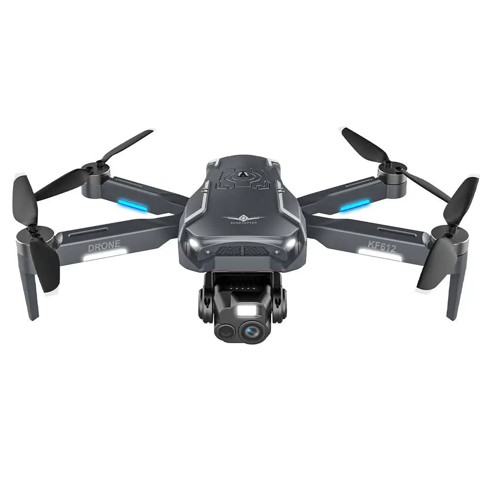 JHD New KF612 Drone 4k Profesional HD Camera 2-Axis Gimbal Anti-Shake Aerial Photography Brushless Foldable Quadcopter dron toys Drones 4k 6k 8k blogging accessories camera stablizer drone camera drones electronics handheld stablizer intelligent face tracking matchless online mobile phone accessories for blogging RC controlled drone camera video camera and mobile video accessories video devices