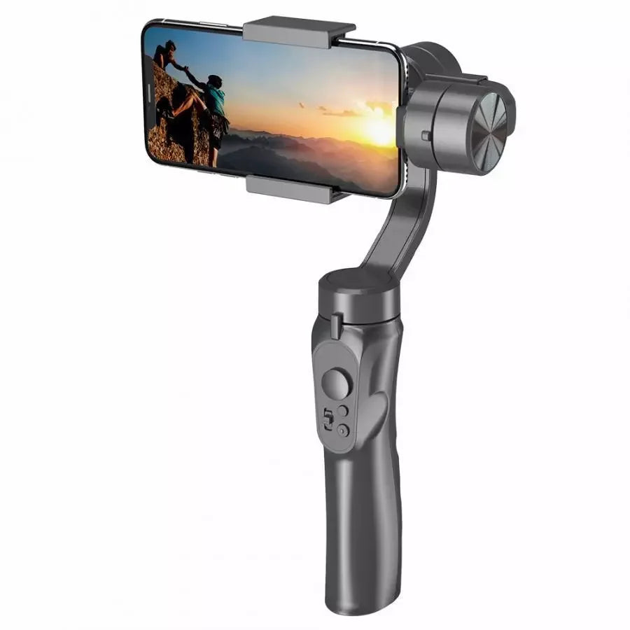 Professional Stabilized 3 Axis Dslr Face Tracking Vlog Selfie Anti-Shake Selfie Stick Ai Phone Holder Gimbal Stabilizer Black Gimbal Stablizers auto face tracking automatic selfie sticks blogging accessories camera stablizer electronics Gimbal handheld stablizer intelligent face tracking matchless online mobile phone accessories for blogging portable auto balance selfie stick selfie sticks tripod selfie tripod video video camera and mobile video accessories video devices video holder