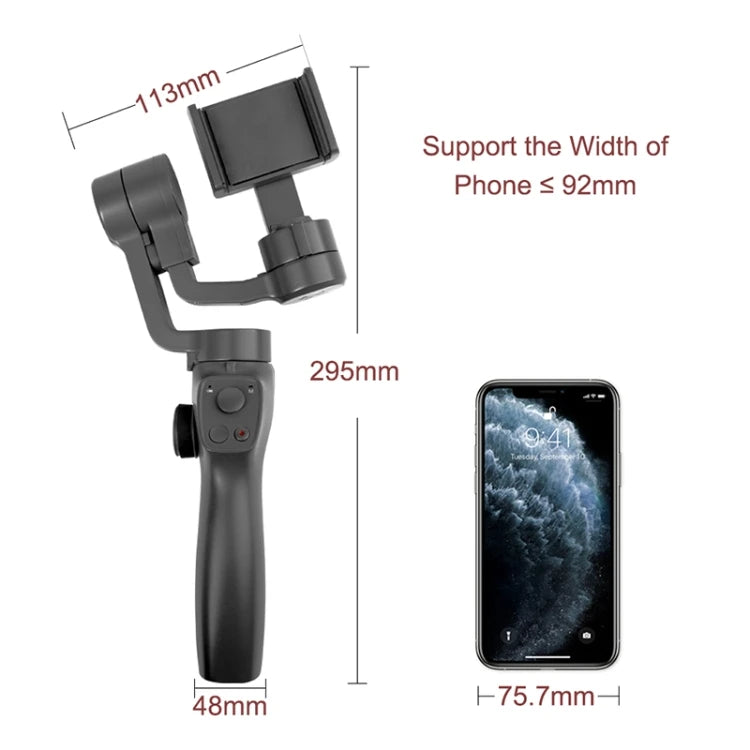 High Quality Phone Gimbal Stabilizer Smart Auto Face Tracking Phone Holder Three-Axis Smart Phone Gimba Stabilizer Gimbal Stablizers auto face tracking automatic selfie sticks blogging accessories camera stablizer electronics Gimbal handheld stablizer intelligent face tracking matchless online mobile phone accessories for blogging portable auto balance selfie stick selfie sticks tripod selfie tripod video video camera and mobile video accessories video devices video holder