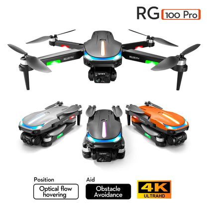 Hot selling RG100 pro Drone GPS with 8K Dual Camera 5G WIFI Obstacle Avoidance FPV Brushless Motor RC Quadcopter Mini Drone Drones 4k 5g bluetooth 5g connection 6k 8k drone drone for video making drone with video camera matchless online RC drone with 360 video camera remote controlled drone with 360 camera versatile camera and drone video video making